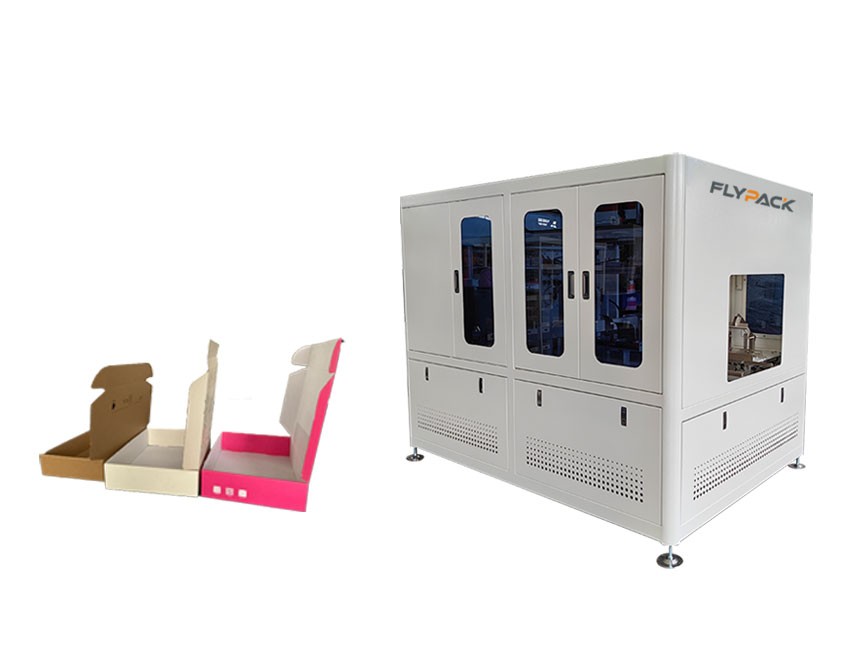 Máquina plegadora automática de cajas